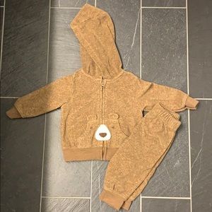 Bear sweatsuit for 3-6 months